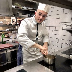 Romain Dercile, Sous-chef de cuisine